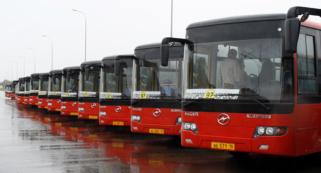 Инфографика. Парк автобусов в России на 01.01.2015 года