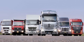 Рынок новых грузовых автомобилей (HCV) в России в январе 2015 года - падение на 31%