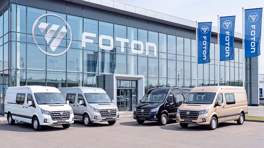 Грузопассажирский ЦМФ FOTON TOANO стал ещё и 7-местным
